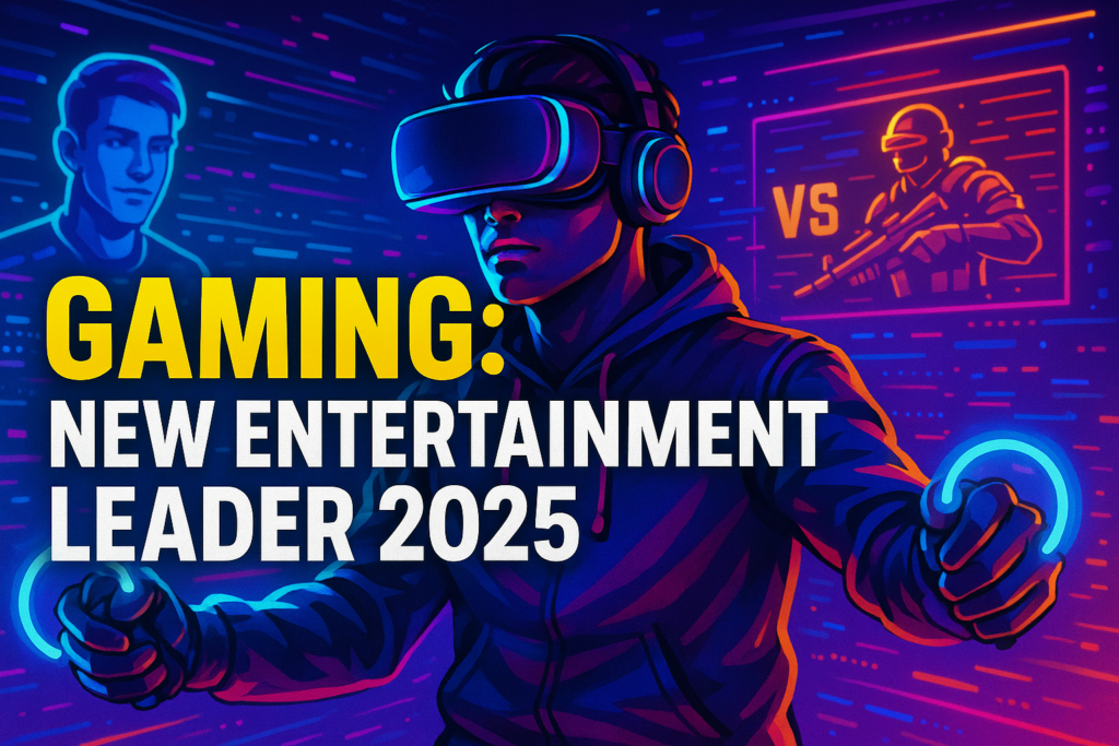 Why Gaming Is Becoming the New Entertainment Industry Leader